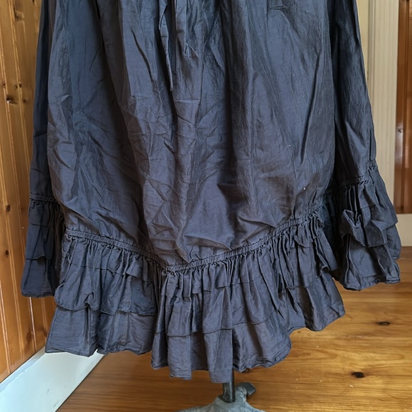 Cotton silk ruffled skirt from H&M - Picture 2 of 9